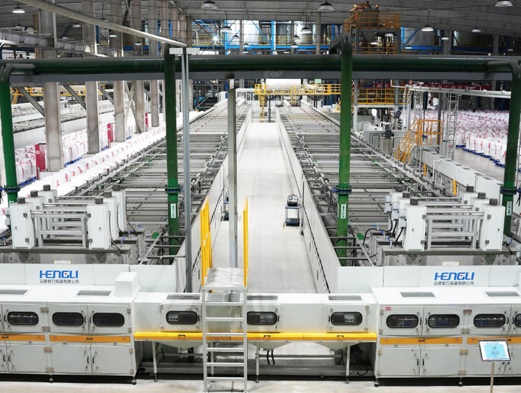 Специализированный роликовый печной аппарат для литий-железо-фосфатных батарей