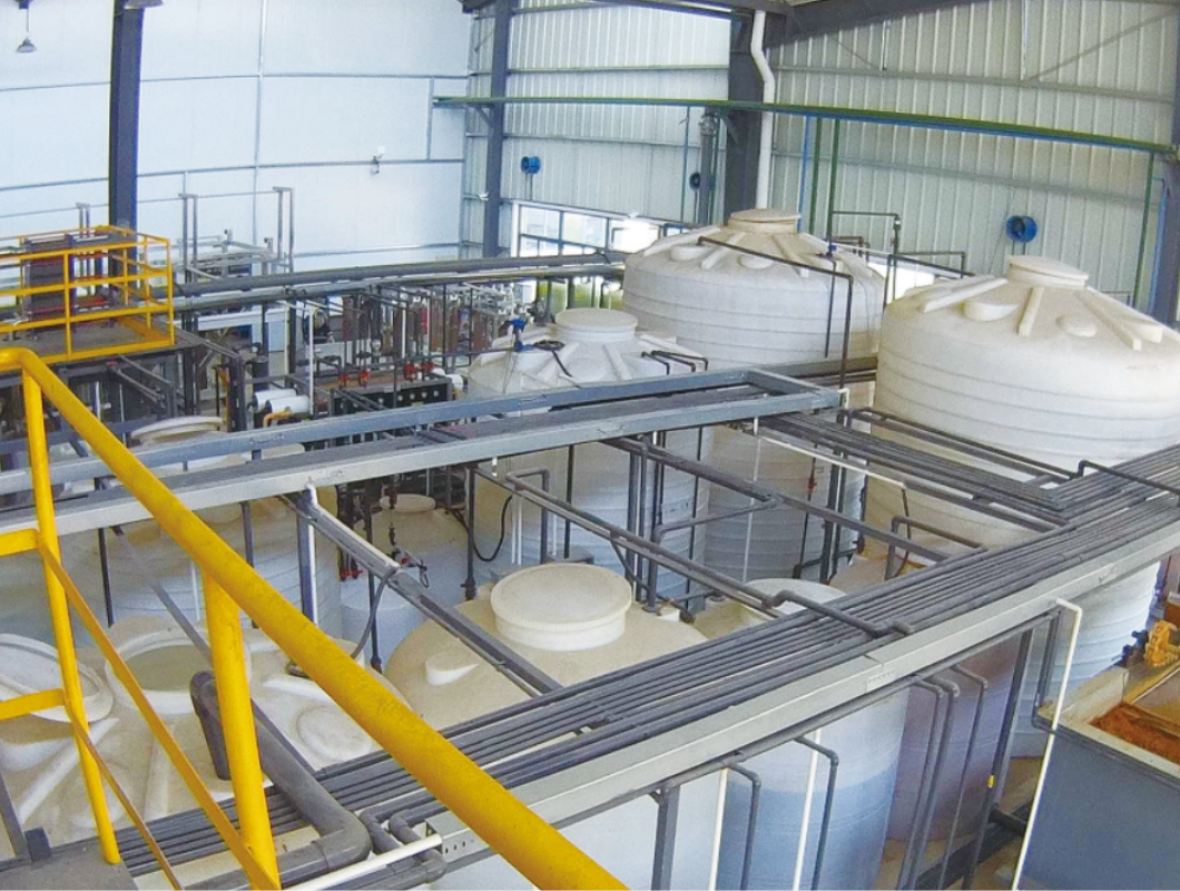 Система предварительной очистки промышленных сточных вод