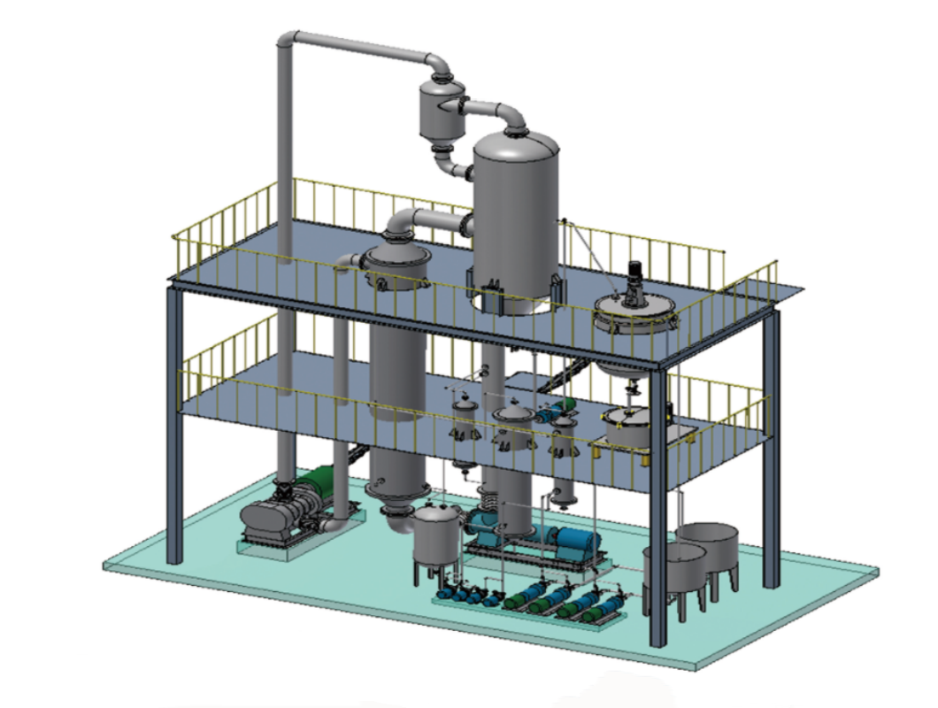 Система выпаривания кристаллов MVR