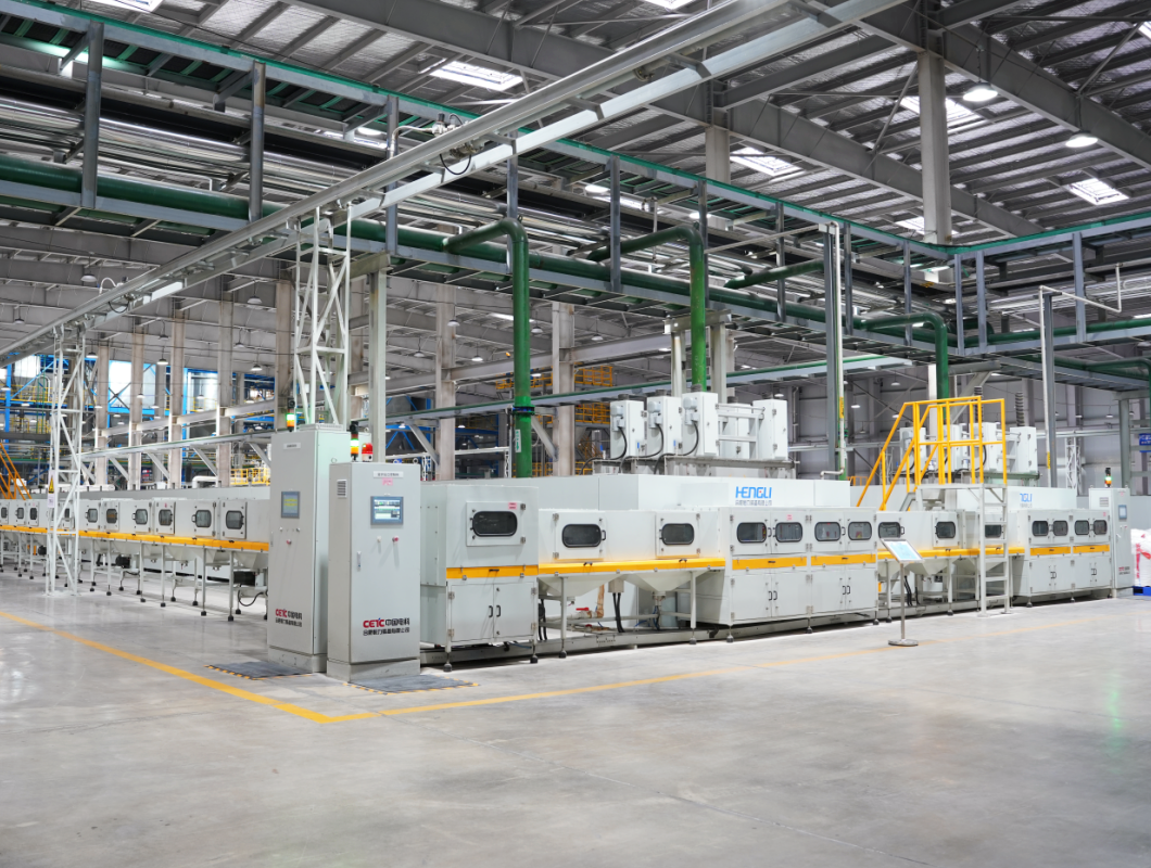 Автоматическая циклическая линия загрузки и разгрузки порошков