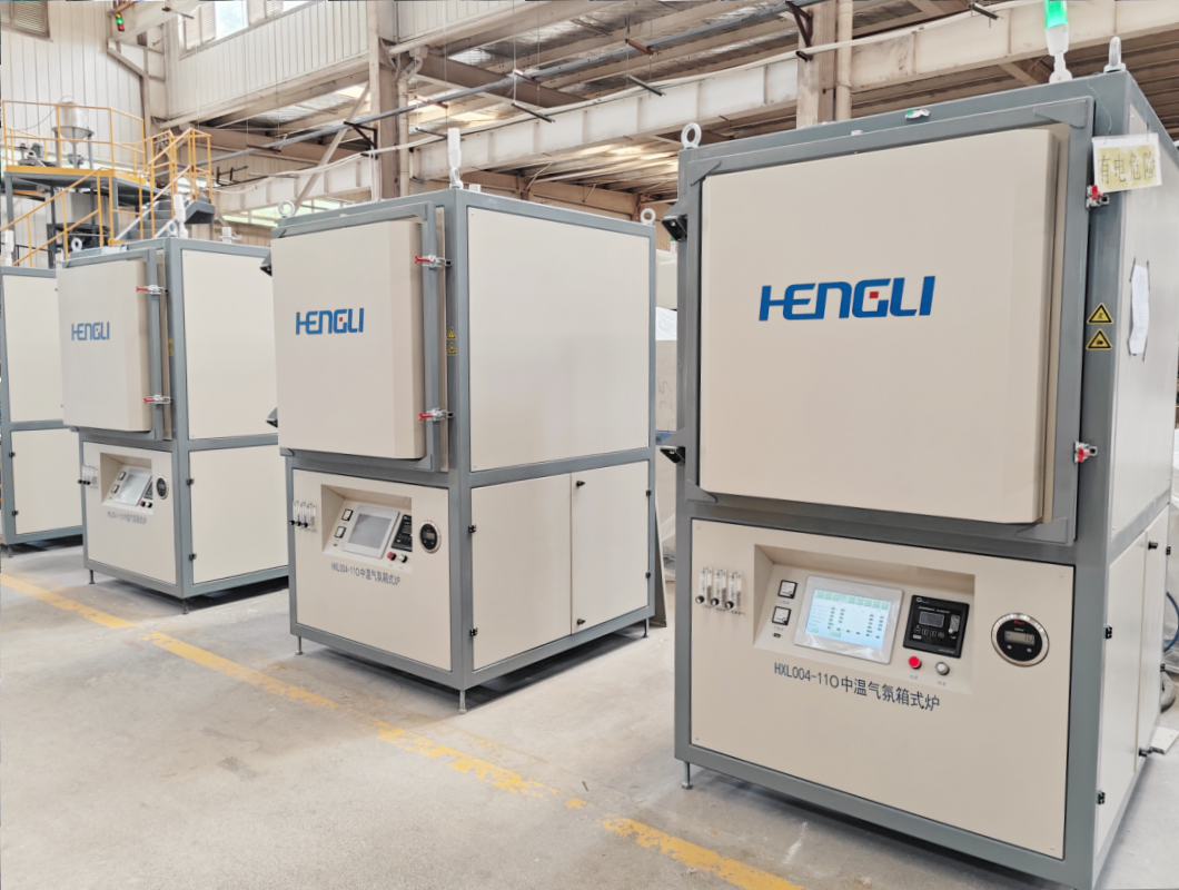 печь с атмосферным нагревом средней температуры