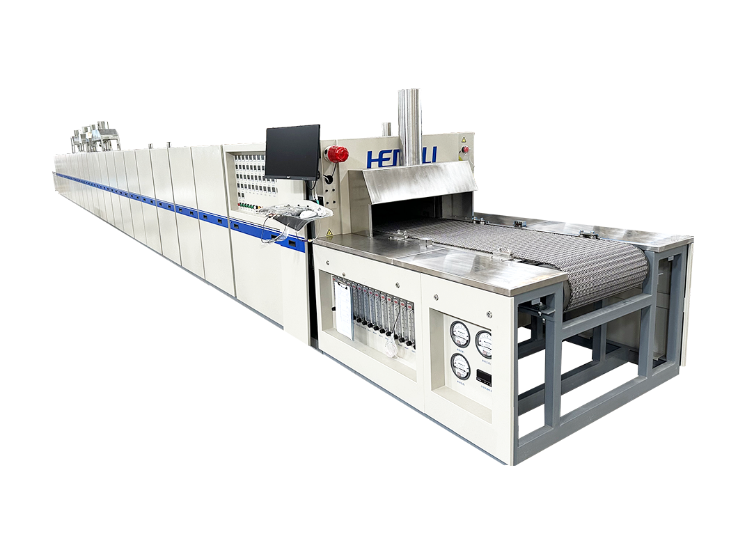 Сетчатый сушильно-спекательный агрегат