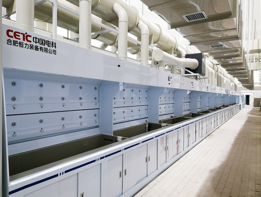 手动电镀生产线