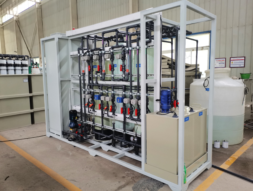 电镀生产线在线中水回用