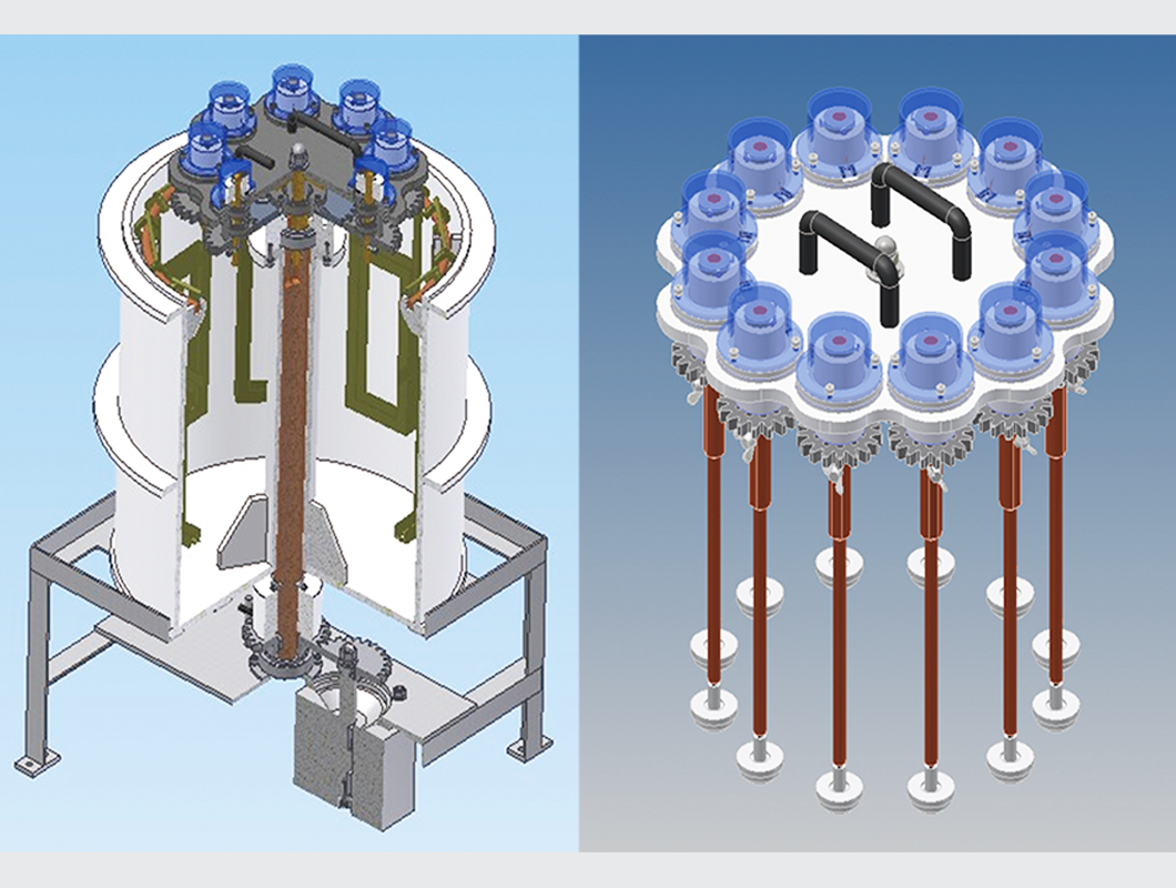 Оборудование для гальванического вращения