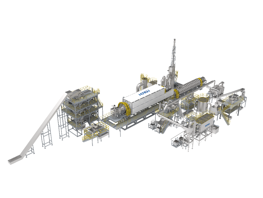 Сломанная линия утилизации использованных батарей